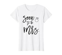 La mariée Sera bientôt Mme Minimal Wedding T-Shirt