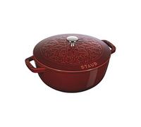 Staub Cocotte Lily Pattern 24 cm Grenade