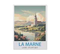 La Marne Loire-Atlantique，Jigsaw Puzzle 1000 Pièces Puzzles Adultes Enfants Intéressant 1000 Pièces Puzzle Personnalisé Jouets（38x26cm）-GN86