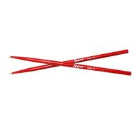 La marque Shiver propose les Baguettes Tear Drop 7A Rouges, des baguettes de batterie en noyer, parfaites pour un jeu précis et confortable dans tous les styles musicaux.