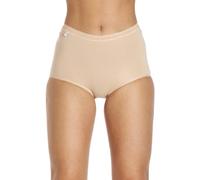 La Marquise Lot de 6 culottes maxi en coton majoritaire pour femme, beige, 50