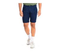 La Martina - Bermuda Blanc Style Décontracté Tendance - Homme - Shorts - Bleu - Taille: W32