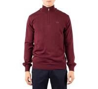 La Martina - Brendan Half-zip Sweater - Homme - Pulls - Brun - Taille: XL