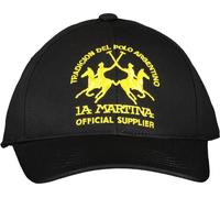 LA MARTINA Chapeau Hommes Textile Noir SF13276 - Taille : Unique