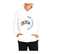 La Martina - Cloud Dancer Man Oversized Cotton Sweat à capuche - Homme - Sweatshirts et sweats à capuche - Blanc - Taille: L