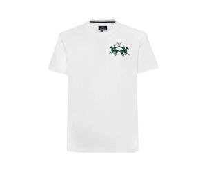 La Martina - Cornell Essential Jersey - Homme - Tops - Blanc - Taille: XL