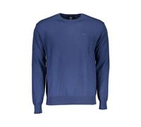 La Martina - Cotton Sweater - Homme - Pulls - Bleu - Taille: L