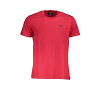 La Martina - Cotton T-Shirt - Homme - Tops - Rouge - Taille: M