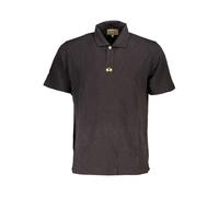 La Martina - Elegant Cotton Polo Regular Fit - Homme - Tops - Noir - Taille: XL