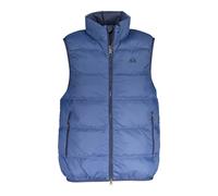 La Martina - Gilet Bleu Homme Brodé Fermeture Éclair - Homme - Vestes - Bleu - Taille: M