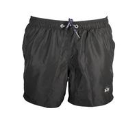 La Martina, Homme, Maillots de bain, Noir, Taille: S Maillot de bain homme noir avec broderie