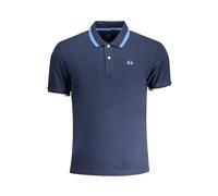 La Martina, Homme, Tops, Bleu, Taille: 2XL Polo à Manches Courtes