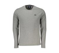 La Martina - T-shirt à Manches Longues Coupe Classique - Homme - Tops - Gris - Taille: 2XL