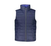 La Martina - Veste sans Manches Bleue Brodée - Homme - Vestes - Bleu - Taille: XL