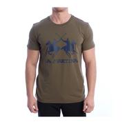 La Martina - Js206 T-Shirt - Homme - Tops - Vert - Taille: XL