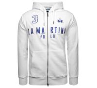 La Martina MAF305 Sweat À Capuche Pour Hommes Zip Hoodie Vêtements De Sport