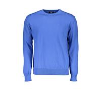 La Martina - Maille à col rond - Homme - Pulls - Bleu - Taille: XL