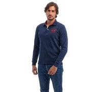 La Martina MAN POLO HEAVY JERSEY, bleu, XL