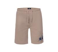 La Martina MCB003 Shorts Homme Bermuda Sport Coton Regular Blanc