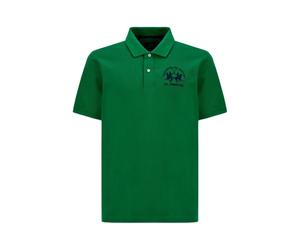 La Martina - Miguel Polo - Homme - Tops - Vert - Taille: 4XL