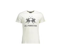 La Martina - Moreno T-shirt - Homme - Tops - Blanc - Taille: 2XL