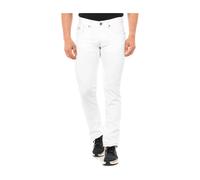 La Martina - Pantalon Coupe Droite - Homme - Jeans - Blanc - Taille: W33