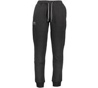 La Martina, Homme, Pantalons, Noir, Taille: L Pantalon de Sport Noir Homme avec Taille Élastique