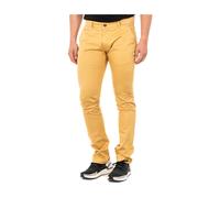 La Martina - Pantalon Long Moutarde Coupe Droite - Homme - Pantalons - Jaune - Taille: W32