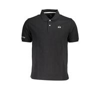 La Martina - Polo à Manches Courtes - Homme - Tops - Noir - Taille: M
