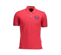 La Martina - Polo à Manches Courtes - Homme - Tops - Rouge - Taille: L