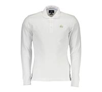 La Martina - Polo à Manches Longues - Homme - Tops - Blanc - Taille: 2XL