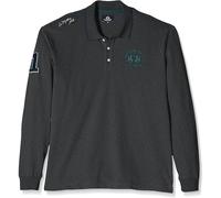 La Martina - Polo Heavy Jersey - Homme - Tops - Gris - Taille: M