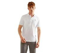 La Martina - Polo Homme Coupe Slim, Blanc Optique, Man, XL