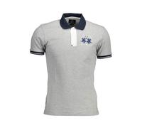 LA MARTINA Polo Homme Gris Textile SF12178