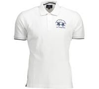 LA MARTINA Polo Hommes Textile Blanc SF12189 - Taille : M