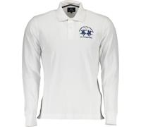 LA MARTINA Polo Hommes Textile Blanc SF14029 - Taille : L