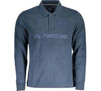 LA MARTINA Polo Hommes Textile Bleu SF17146 - Taille : XL