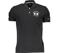 LA MARTINA Polo Hommes Textile Noir SF13245 - Taille : M