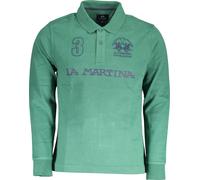 LA MARTINA Polo Hommes Textile Vert SF17144 - Taille : XL