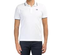 LA MARTINA POLO MANICHE CORTE UOMO BIANCO