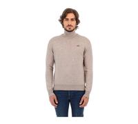 La Martina - Pull à col roulé en tricot - Homme - Pulls - Gris - Taille: XL