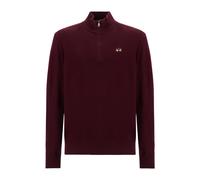 La Martina - Pull demi-zip - Homme - Pulls - Rouge - Taille: XL