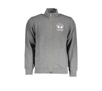 La Martina - Pull Élégant à Manches Longues et Fermeture Éclair - Homme - Sweatshirts et sweats à capuche - Gris - Taille: 3XL