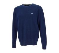 La Martina - Pull en laine basique - Homme - Pulls - Bleu - Taille: XL