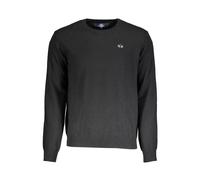 La Martina - Pull noir en laine pour homme - Homme - Pulls - Noir - Taille: XL