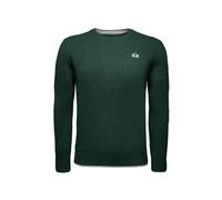 La Martina Pull-over vert foncé / blanc chiné, Taille S