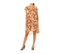 La Martina - Robe Florale à Manches Amples - Femme - Robes - Multicolore - Taille: 38 FR