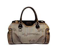 La Martina - Sac à main avec Serrure Villa Real - Femme - Sacs - Beige - Taille: ONE Size