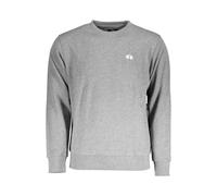 La Martina - SweaT-shirt en Coton Gris avec Broderie - Homme - Sweatshirts et sweats à capuche - Gris - Taille: XL