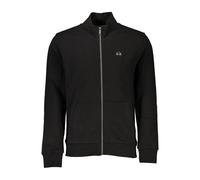 La Martina - SweaT-shirt zippé en molleton avec broderie - Homme - Sweatshirts et sweats à capuche - Noir - Taille: M